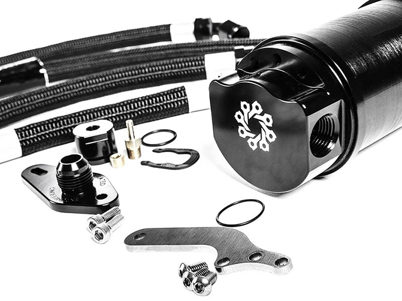 IE 2.0T FSI Catch Can Kit For IE Billet Valve Cover | Fits MK5, MK6 Golf R, Mk2 TTS - Image 2