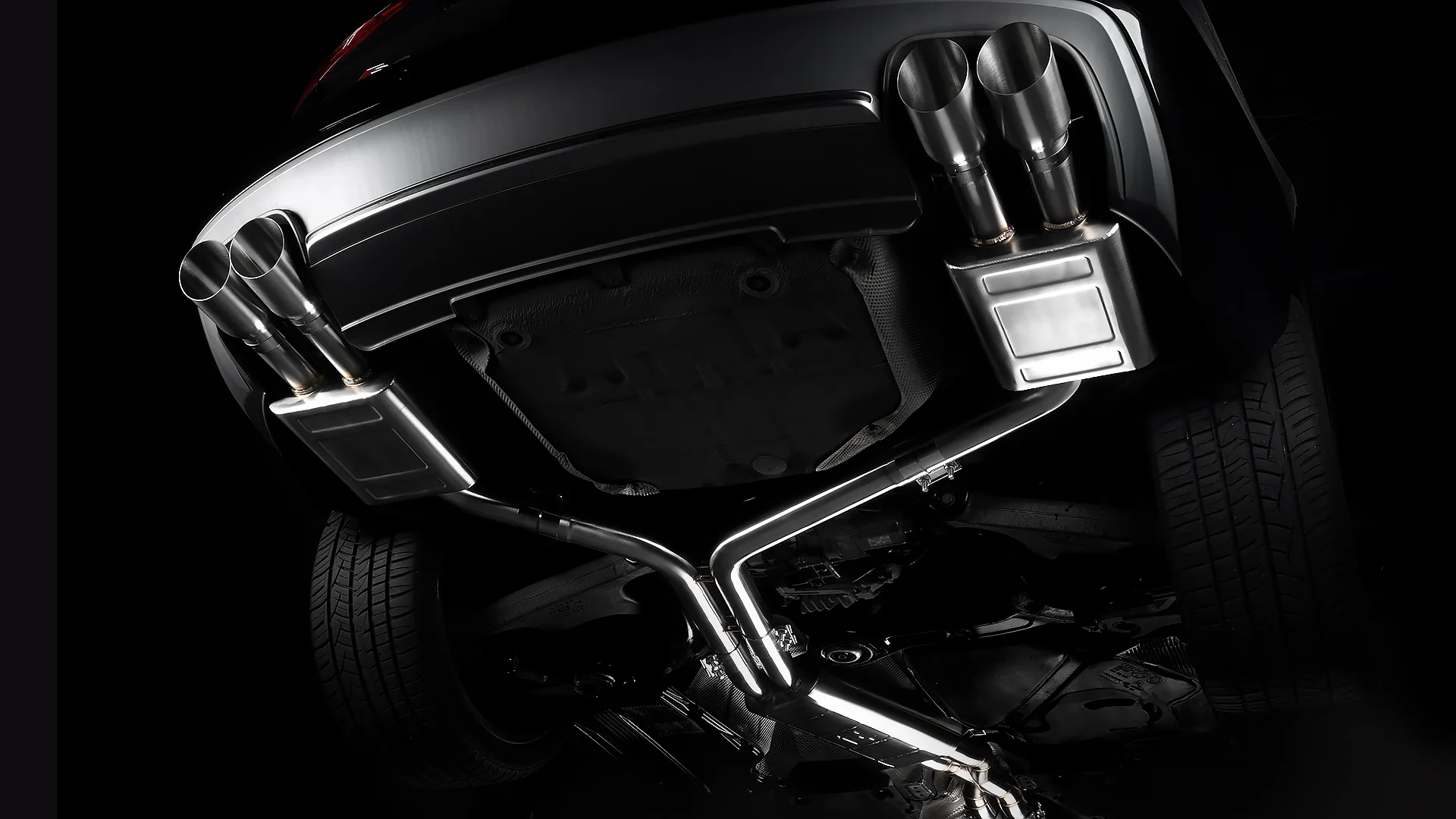 iE Catback Exhaust System For Audi B8 S4 - Image 3