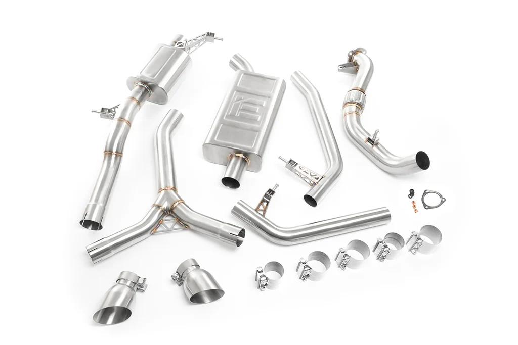 iE Catback Exhaust System For Audi B9 A4 - Image 5