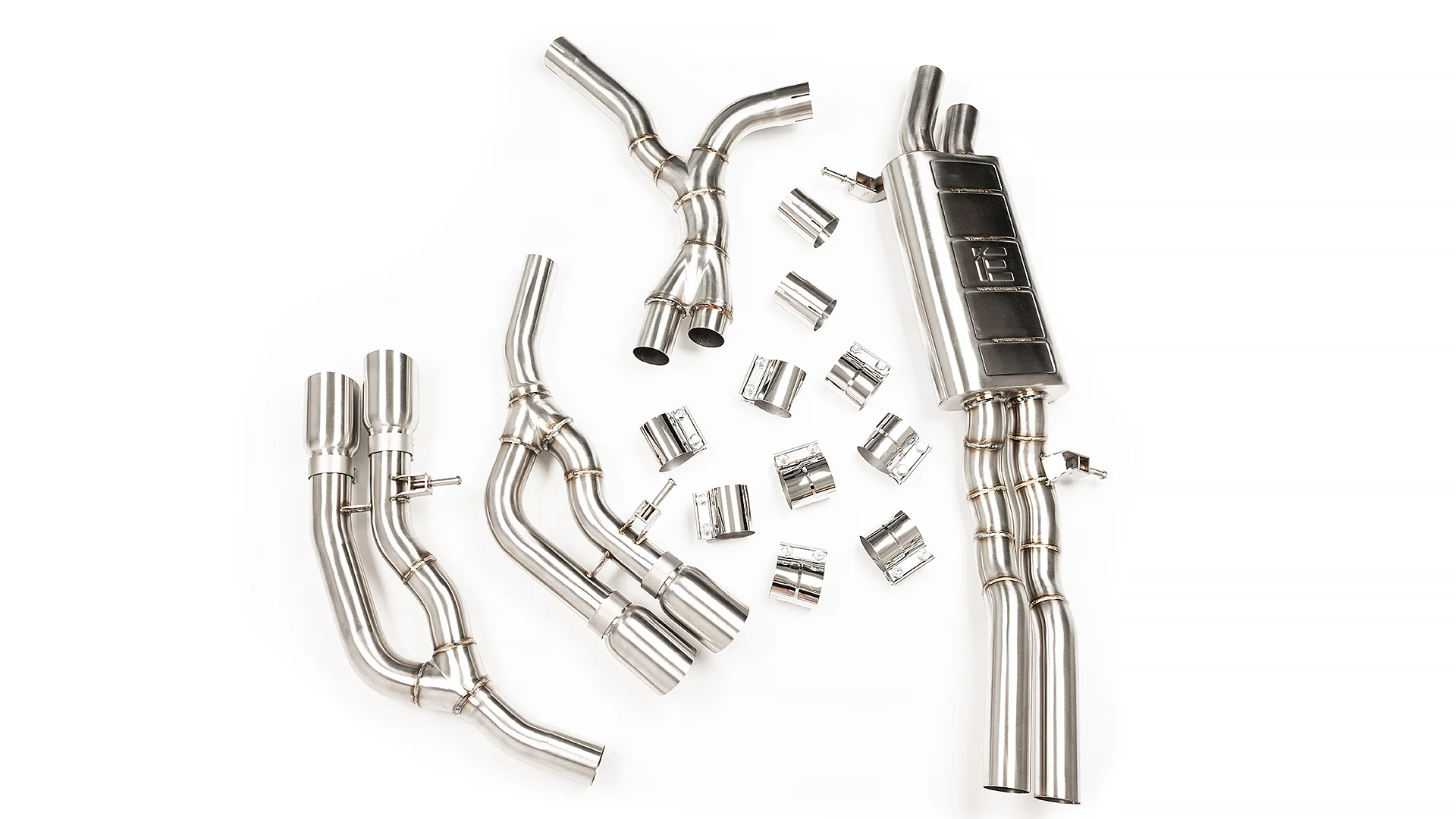 iE Catback Exhaust System For Audi B9 S5 - Image 3