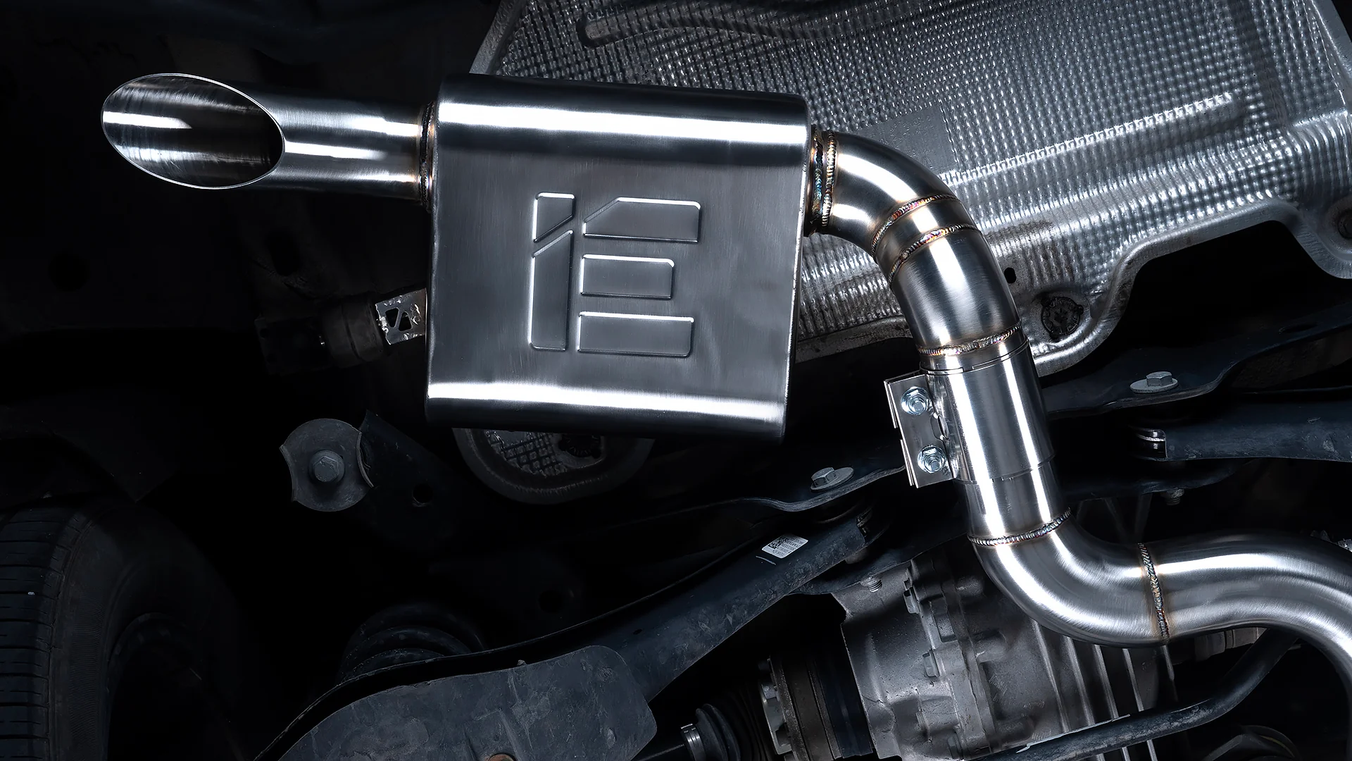 iE Catback Exhaust System For VW 2nd Gen Tiguan - Image 3