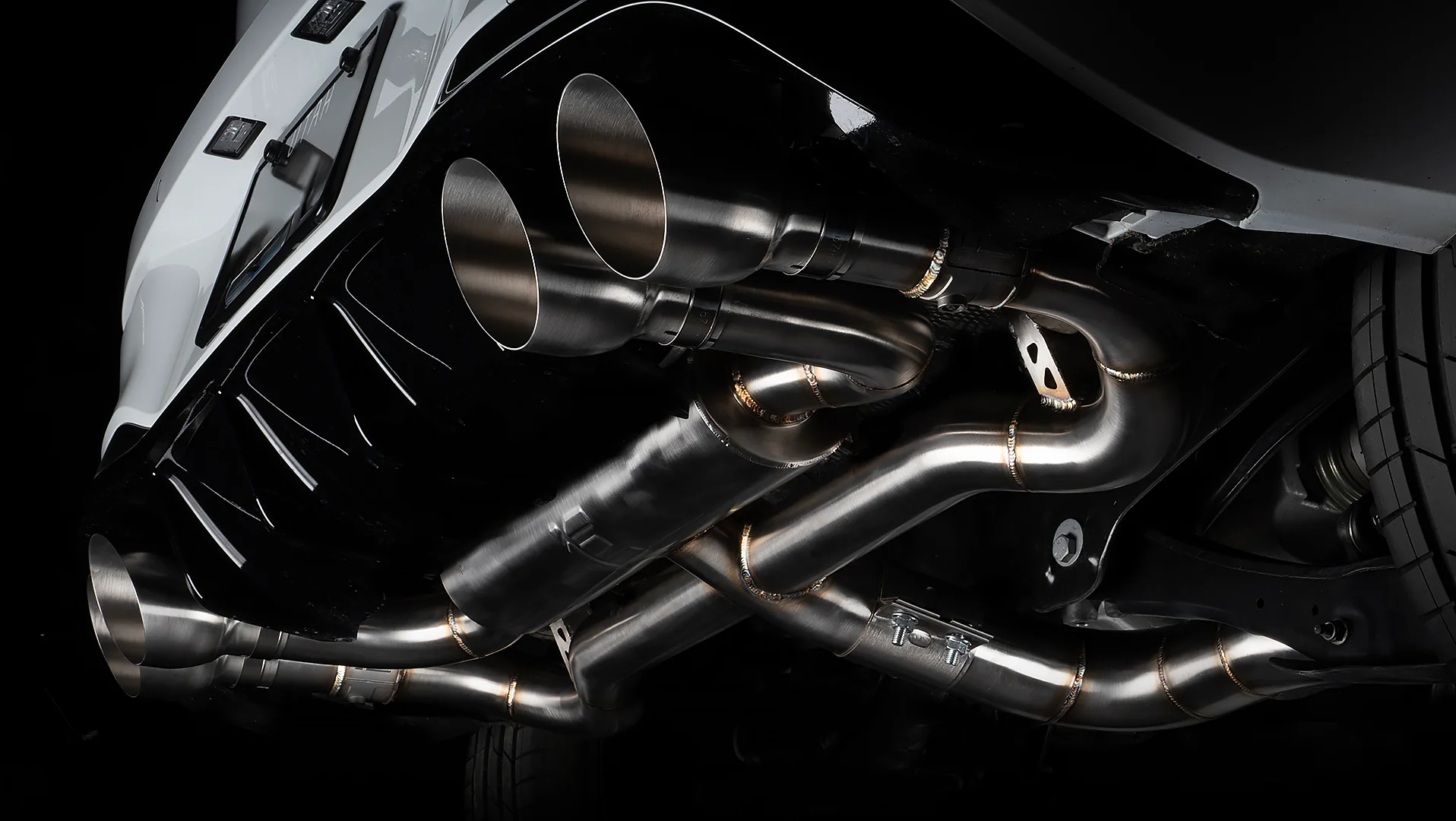 iE Catback Exhaust System For VW MK8 Golf R - Image 3