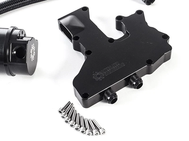 IE B8 A4 2.0T TSI Recirculating Catch Can Kit - Image 3