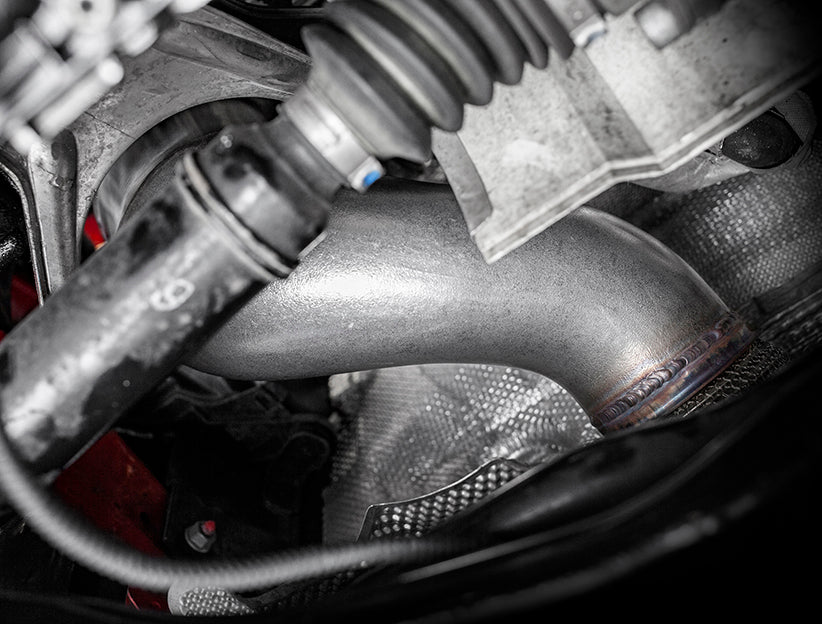 IE Cast Downpipe For 2.0T AWD | Fits MQB MK7/MK7.5 Golf R & Audi 8V/8S A3, S3 - Image 4