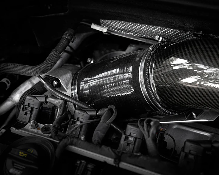 IE Silicone Adapter For 4" Turbo Inlets With IE 2.5T Carbon Intake - Image 3